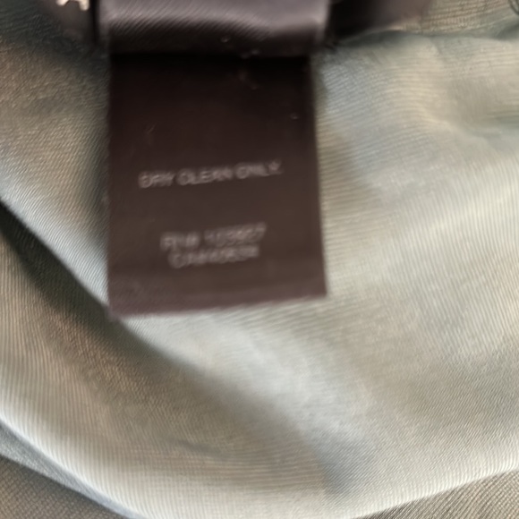 Marc Jacobs Moss Green Polkadot Velvet Peplum Tank Top - 6 - Picture 9 of 10